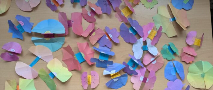 Frühlingsbasteln Frühlingsbasteln