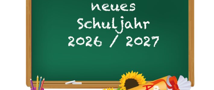 Start Schuljahr 2026/2027